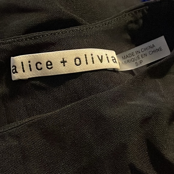 Alice + Olivia Delaina Feather Top - Picture 9 of 11